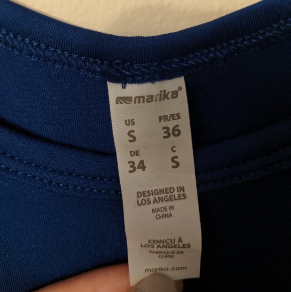 Asymmetrical Athletic Tank Top - Picture 2 of 3